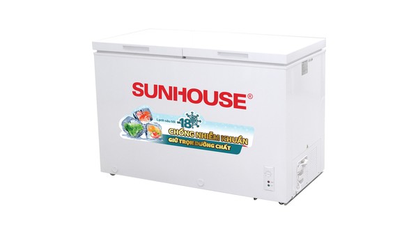 Tủ đông Sunhouse 330 lít SHR-F2472W2 mặt nghiêng phải