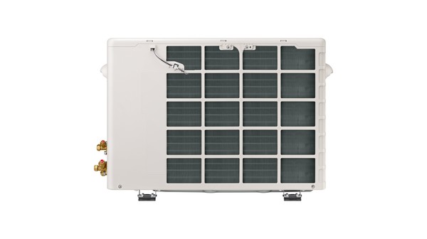Máy lạnh Samsung Inverter 2 HP AR18TYHYCWKNSV mặt lưng dàn nóng