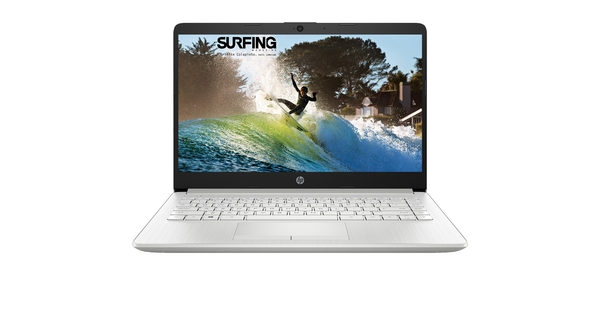 Laptop HP 14S-DK1055AU R3-3250U 14 inch 171K9PA mặt chính diện