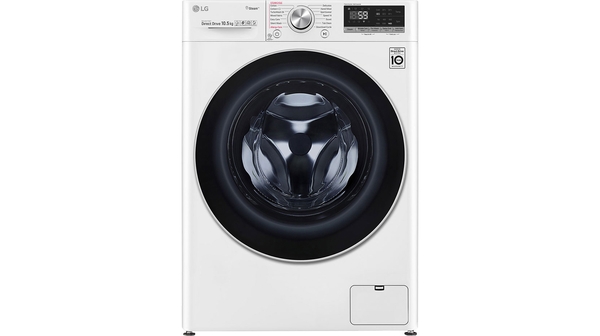 Máy giặt LG Inverter 10.5 Kg FV1450S3W mặt chính diện