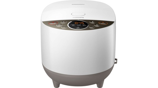 Nồi cơm điện Philips 1.8 Lít HD4515/68 mặt chính diện