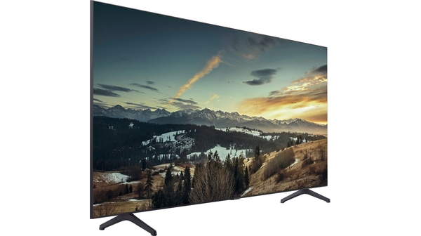 Smart Tivi Crystal 4K Samsung 43 inch UA43TU6900KXXV mặt nghiêng phải