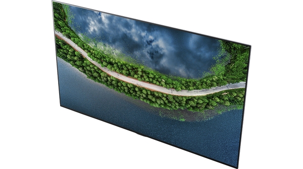 Smart Tivi OLED LG 4K 55 inch OLED55GXPTA mặt nghiêng trên