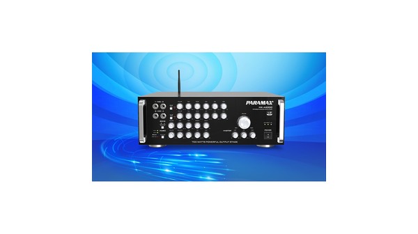 Amply Paramax MK-A2000 nút chỉnh âm