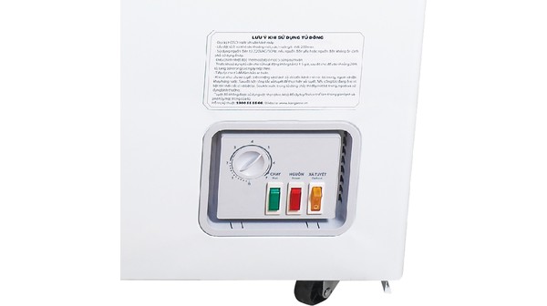 Tủ đông kháng khuẩn Kangaroo 212 Lít KG328NC2 đèn báo