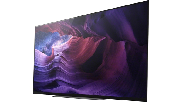 Android Tivi Sony 4K 48 inch KD-48A9S VN3 mặt nghiêng trái