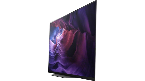 Android Tivi Sony 4K 48 inch KD-48A9S VN3 mặt nghiêng trái cạnh bên
