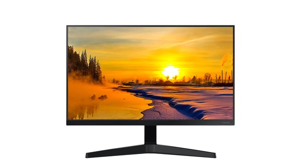 Màn hình Samsung 24 inch LF24T350FHEXXV mặt chính diện