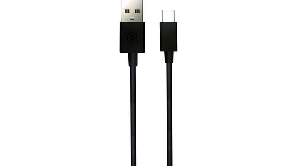 Cáp sạc USB Type-C 90PAI PS-03 Đen mặt chính diện