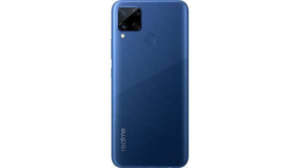 Điện thoại Realme C15 Xanh Hải Dương mặt lưng