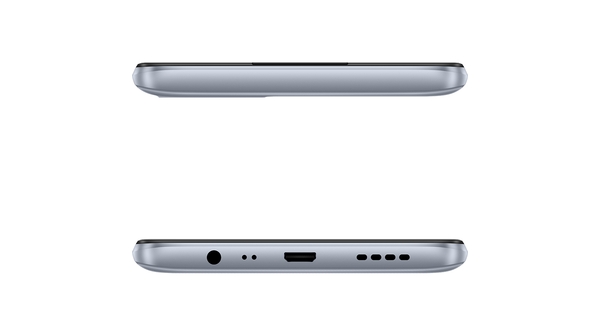 Điện thoại Realme C15 Bạc Hải Âu cạnh trên dưới