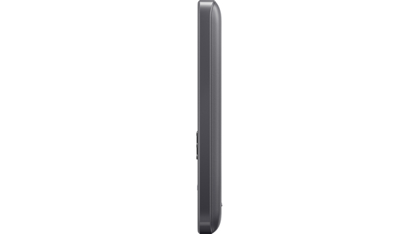 Điện thoại Nokia 6300 4G Đen Xám mặt cạnh bên