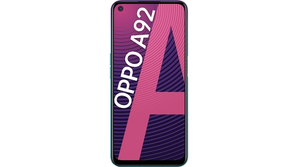 Điện thoại OPPO A92 Tím mặt chính diện