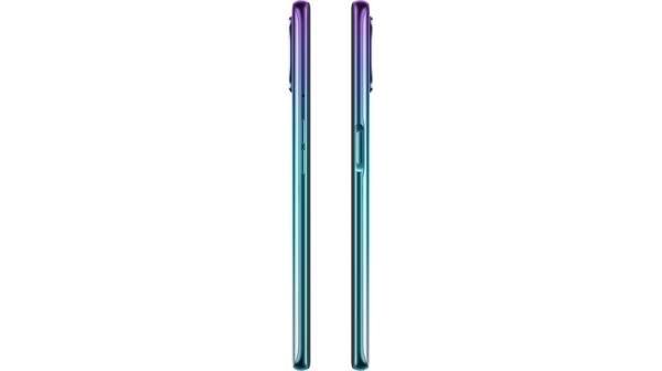 Điện thoại OPPO A92 Tím mặt cạnh bên