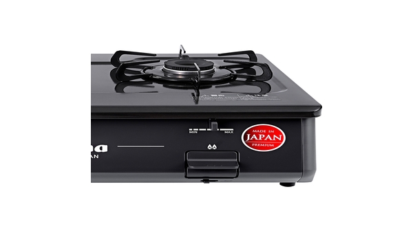 Bếp gas đôi Paloma PA-J61PE hệ thống đánh lửa IC, đầu đốt Eco 600 đồng thau