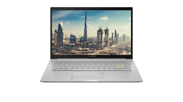 Laptop Asus Vivobook A415 i3-1115G4 14 inch A415EA-EB358T mặt chính diện