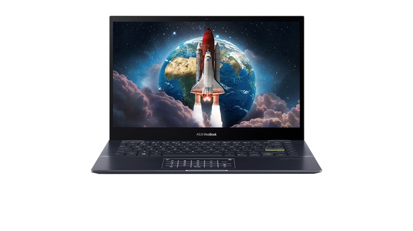Laptop Asus VivoBook Flip 14 TM420 R3-4300U 14 inch TM420IA-EC155T mặt chính diện