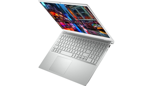 Laptop Dell Inspiron 7501 i7-10750H 15.6 inch X3MRY1 mặt nghiêng trái góc trên xuống