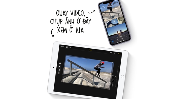 Máy tính bảng iPad 10.2 inch Wifi 128GB MYLF2ZA/A Vàng (2020) kết nối đa dạng