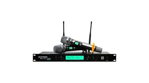Micro không dây Guinness MU-133 mặt chính diện