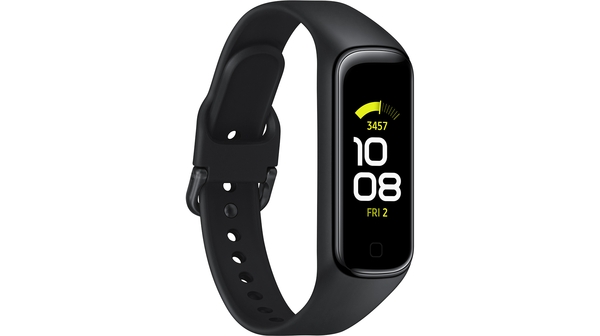 Vòng đeo tay SamSung Galaxy Fit2 Đen mặt nghiêng phải