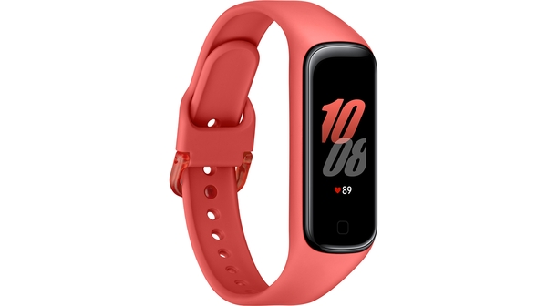 Vòng đeo tay SamSung Galaxy Fit2 Đỏ mặt nghiêng phải