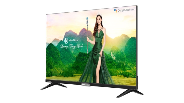 Smart Tivi Casper 32 inch 32HX6200 mặt nghiêng trái
