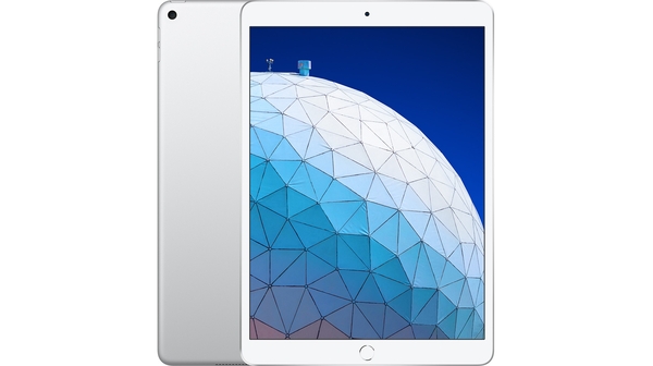 Máy tính bảng iPad Air 10.5 inch Wifi 256GB MUUR2ZA/A Bạc (2019) mặt chính diện trước sau