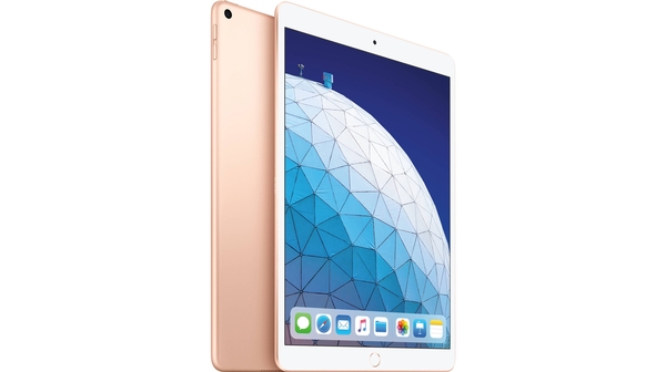 Máy tính bảng iPad Air 10.5 inch Wifi 256GB MUUT2ZA/A Vàng (2019) mặt nghiêng trái