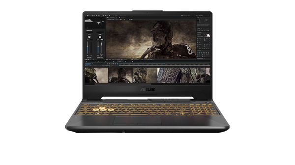 Laptop Asus FX506L i5-10300H 15.6 inch FX506LI-HN039T mặt chính diện