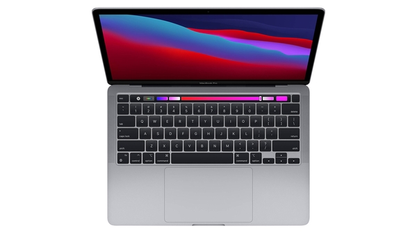 Laptop MacBook Pro M1 13.3 inch 256GB MYD82SA/A Xám mặt bàn phím