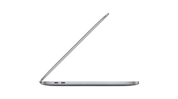 Laptop MacBook Pro M1 13.3 inch 256GB MYD82SA/A Xám mặt cạnh bên