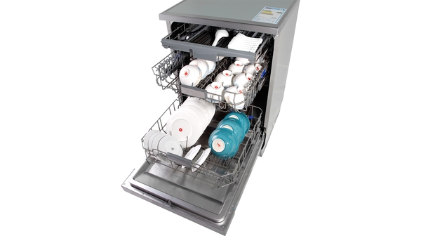 Máy rửa chén Junger 2400W DWJ-450 mở cửa nghiêng trái