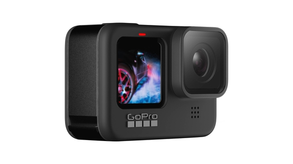 Máy quay Gopro Hero 9 Đen mặt nghiêng phải