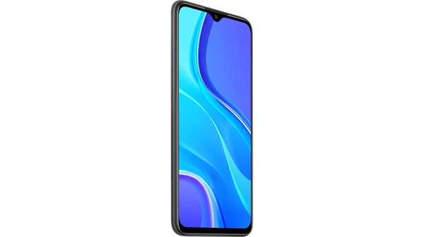 Điện thoại Xiaomi Redmi 9 4GB/64GB Xám mặt nghiêng trái