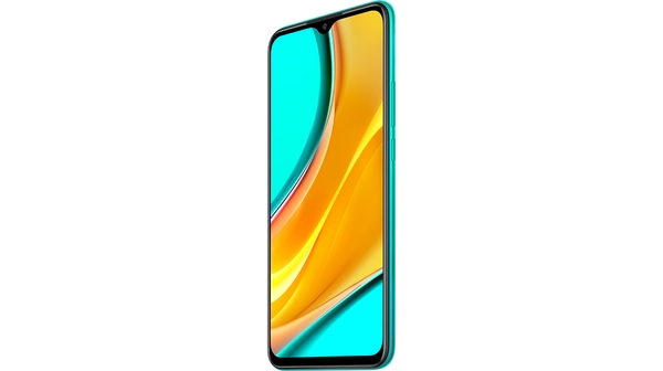 Điện thoại Xiaomi Redmi 9 4GB/64GB Xanh lá mặt nghiêng trái