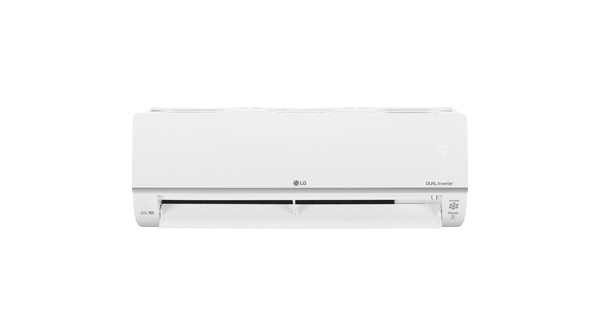 Máy lạnh LG Inverter 1 HP V10API1 mặt chính diện cánh đảo quạt mở rộng