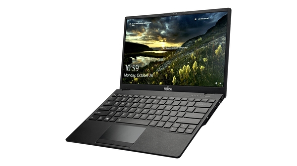 Laptop Fujitsu UH-X i5-1135G7 13.3 inch 4ZR1C14469 mặt nghiêng trái