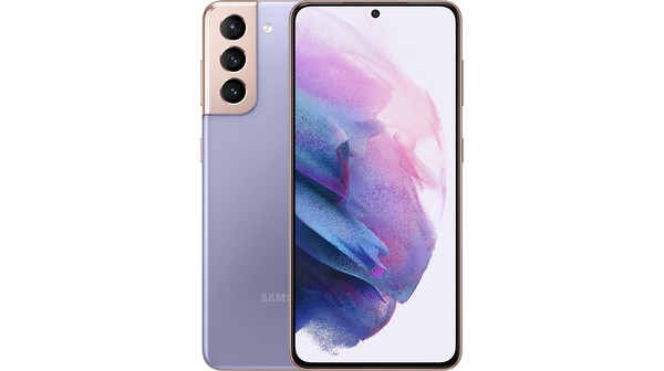 Điện thoại Samsung Galaxy S21 8GB/128GB Tím mặt chính diện trước sau