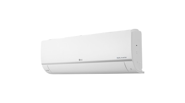 Máy lạnh LG Inverter 1.5 HP V13ENS1 mặt nghiêng trái
