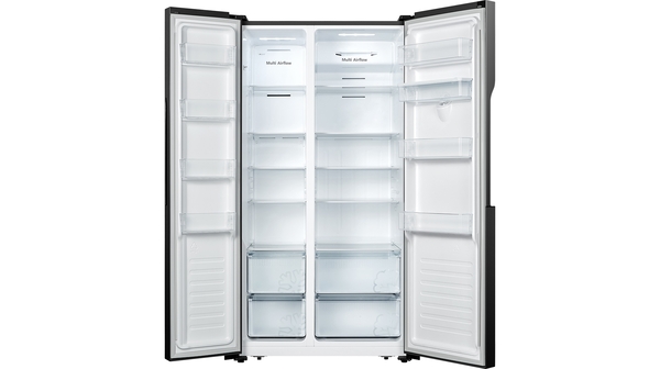 Tủ lạnh Casper Inverter 551 lít RS-575VBW mặt chính diện cửa mở