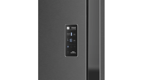 Tủ lạnh Casper Inverter 551 lít RS-575VBW bảng điều khiển cảm ứng