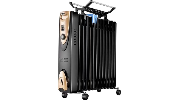 Máy sưởi dầu Saiko CDN-RY2000-13AT mặt nghiêng phải