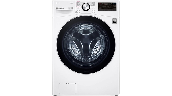 Máy giặt LG Inverter 15 kg F2515STGW mặt chính diện