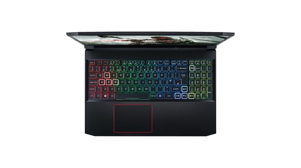 Laptop Acer Nitro 5 AN515-55-72P6 i7-10750H 15.6 inch NH.QBNSV.004 mặt bàn phím
