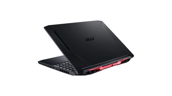 Laptop Acer Nitro 5 AN515-55-72P6 i7-10750H 15.6 inch NH.QBNSV.004 mặt lưng nghiêng phải