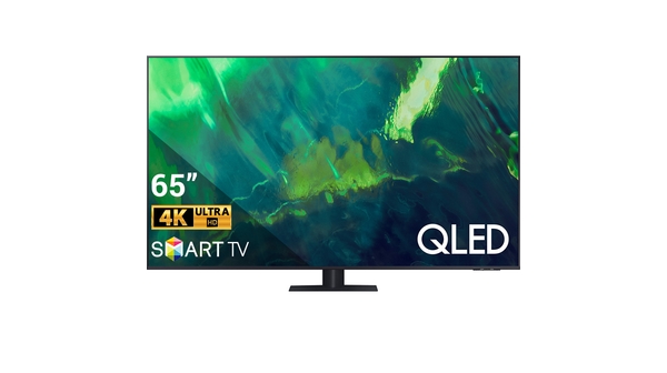 Smart Tivi QLED Samsung 4K 65 inch QA65Q70AAKXXV mặt chính diện