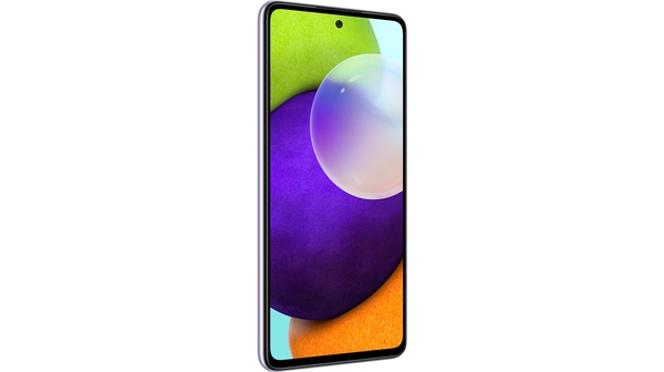 Điện thoại Samsung Galaxy A52 4G 128GB Tím mặt nghiêng trái