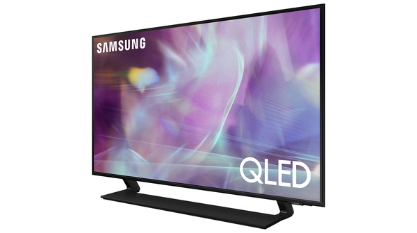 Smart Tivi QLED Samsung 4K 50 inch QA50Q60AAKXXV mặt nghiêng phải