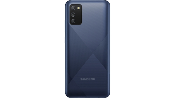Điện thoại Samsung Galaxy A02s 64GB Xanh mặt lưng